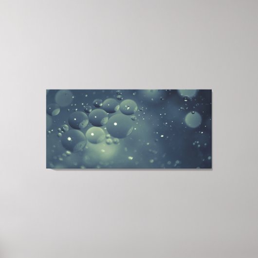 Olie op water canvas afdruk (Voorkant)