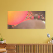 Olie op water canvas afdruk (Insitu (Woonkamer))