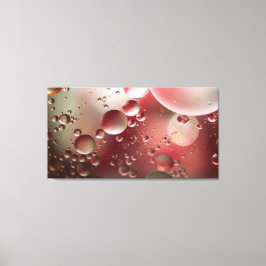 Olie op water canvas afdruk