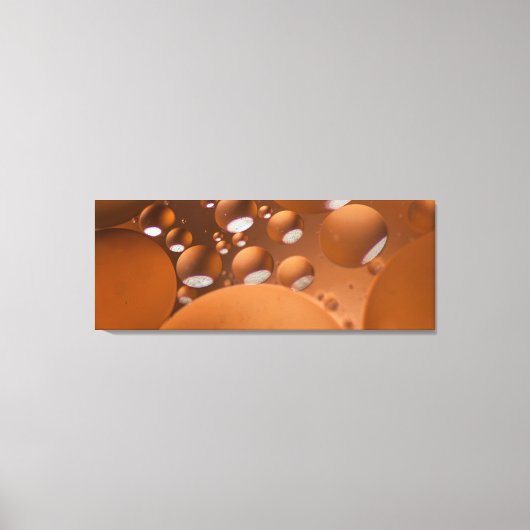 Olie op water canvas afdruk (Voorkant)