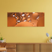 Olie op water canvas afdruk (Insitu (Woonkamer))