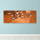 Olie op water canvas afdruk (Insitu (Houten vloer))