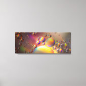 Olie op water canvas afdruk (Voorkant)