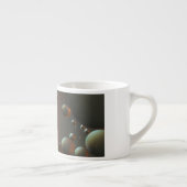 Olie op water espresso kop (Rechts)