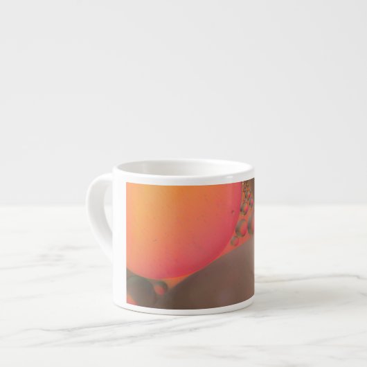 Olie op water espresso kop (Links)