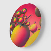 Olie op water grote klok (Hoek)