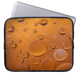 Olie op water laptop sleeve