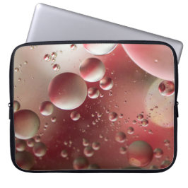 Olie op water laptop sleeve