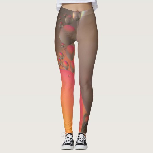 Olie op water leggings (Voorkant)
