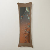 Olie op water lichaams kussen (Voorkant Verticaal)