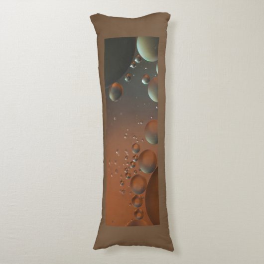 Olie op water lichaams kussen (Voorkant Verticaal)