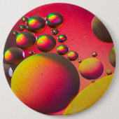 Olie op water ronde button 6,0 cm (Voorkant)