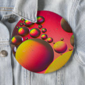 Olie op water ronde button 6,0 cm (In situ)