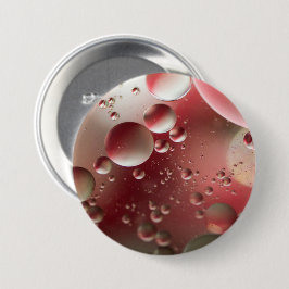 Olie op water ronde button 7,6 cm