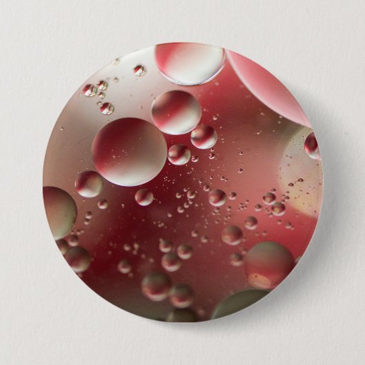 Olie op water ronde button 7,6 cm (Voorkant)