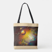 Olie op water tote bag (Achterkant)