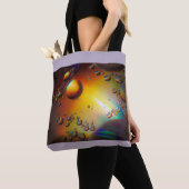 Olie op water tote bag (Dichtbij)