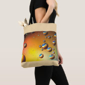 Olie op water tote bag (Dichtbij)