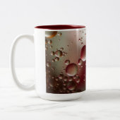 Olie op water tweekleurige koffiemok (Links)