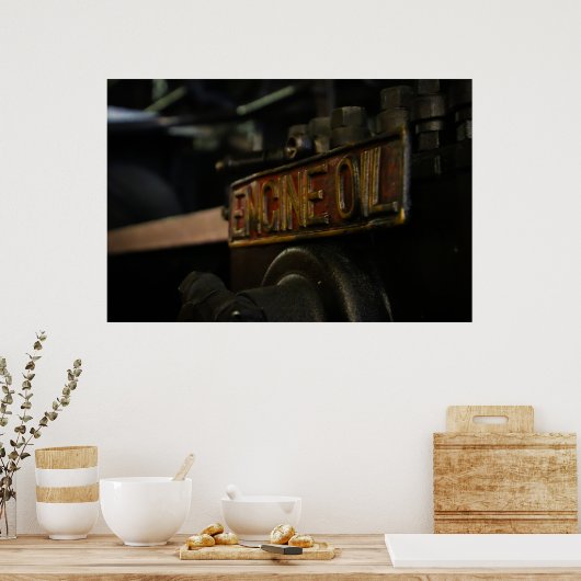 olie poster (Keuken)
