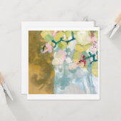 Olie schilderij kaart (Voorkant / Achterkant in situ)