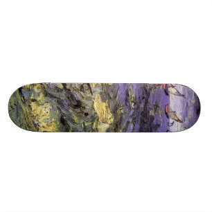 Olie-schilderij van de zee. Vincent van Gogh. Persoonlijk Skateboard