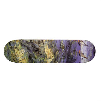 Olie-schilderij van de zee. Vincent van Gogh. Persoonlijk Skateboard