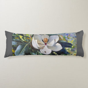 Olie Schilderij van Magnolia Bloesem van Natuurlij Lichaamskussen