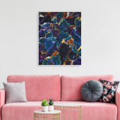 Olie Slick Canvas Afdrukken (Insitu (Woonkamer))