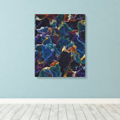 Olie Slick Canvas Afdrukken (Insitu (Houten vloer))