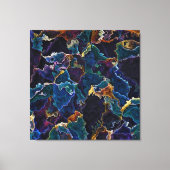 Olie Slick Canvas Afdrukken (Voorkant)