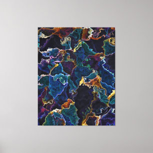 Olie Slick Canvas Afdrukken