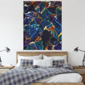 Olie Slick Canvas Afdrukken (Insitu (Slaapkamer))