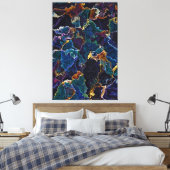 Olie Slick Canvas Afdrukken (Insitu (Slaapkamer))