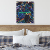 Olie Slick Canvas Afdrukken (Insitu (Slaapkamer))
