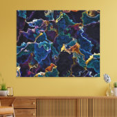 Olie Slick Canvas Afdrukken (Insitu (Woonkamer))