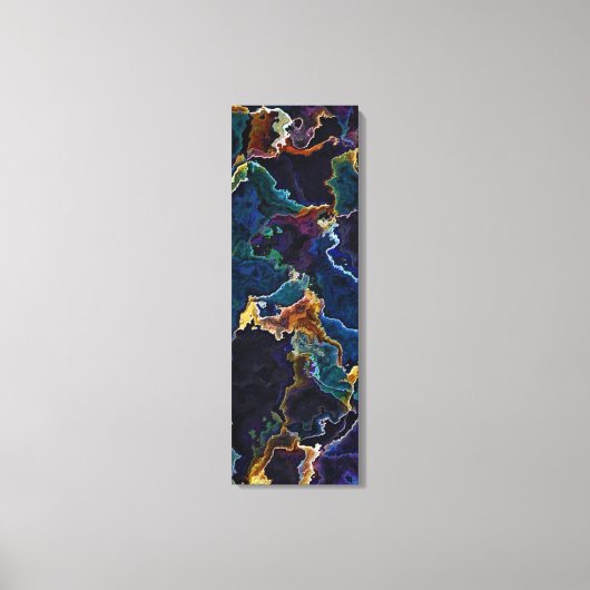 Olie Slick Canvas Afdrukken (Voorkant)