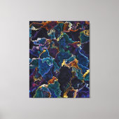 Olie Slick Canvas Afdrukken (Voorkant)