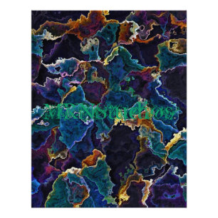 Olie Slick Foto afdrukken