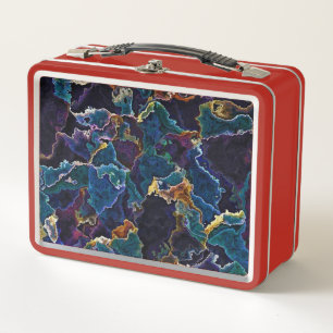 Olie Slick Metal Lunch Box