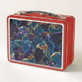Olie Slick Metal Lunch Box (Achterkant)