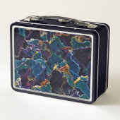 Olie Slick Metal Lunch Box (Achterkant)