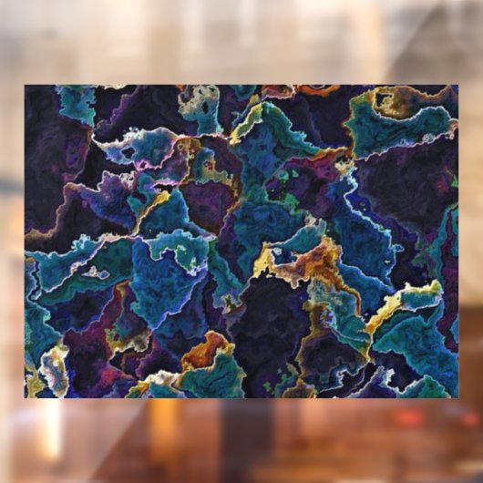 Olie Slick Window Cling Raamsticker (Vel 2)