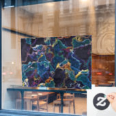 Olie Slick Window Cling Raamsticker (Cafe Raam)