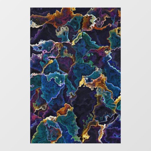 Olie Slick Window Cling Raamsticker (Vel)