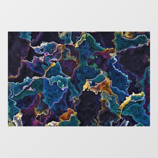 Olie Slick Window Cling Raamsticker (Vel)