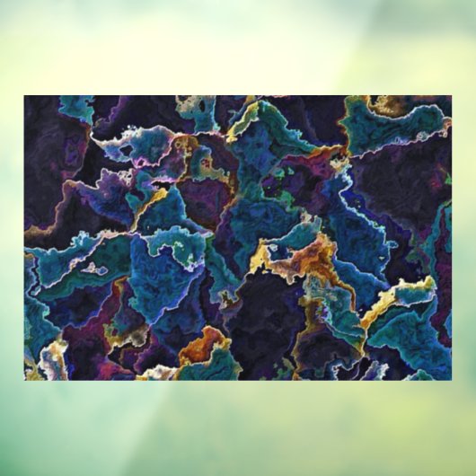 Olie Slick Window Cling Raamsticker (Vel 3)