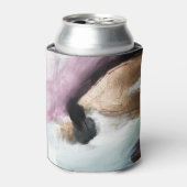 Olie textuur achtergrond: hedendaagse kunst. blikjeskoeler (Blikje Voorkant)