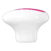 Olie Verf Liefde citaat Roze design Keramische Knop (Zijkant)