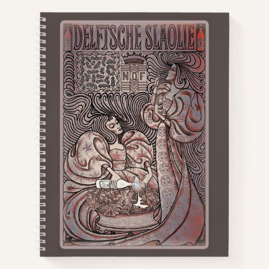 olieachtige opname notitieboek (Voorkant)